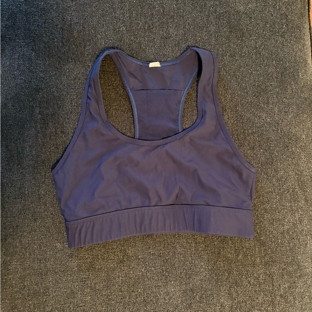 Fabletics Navy Blue Sports Bra